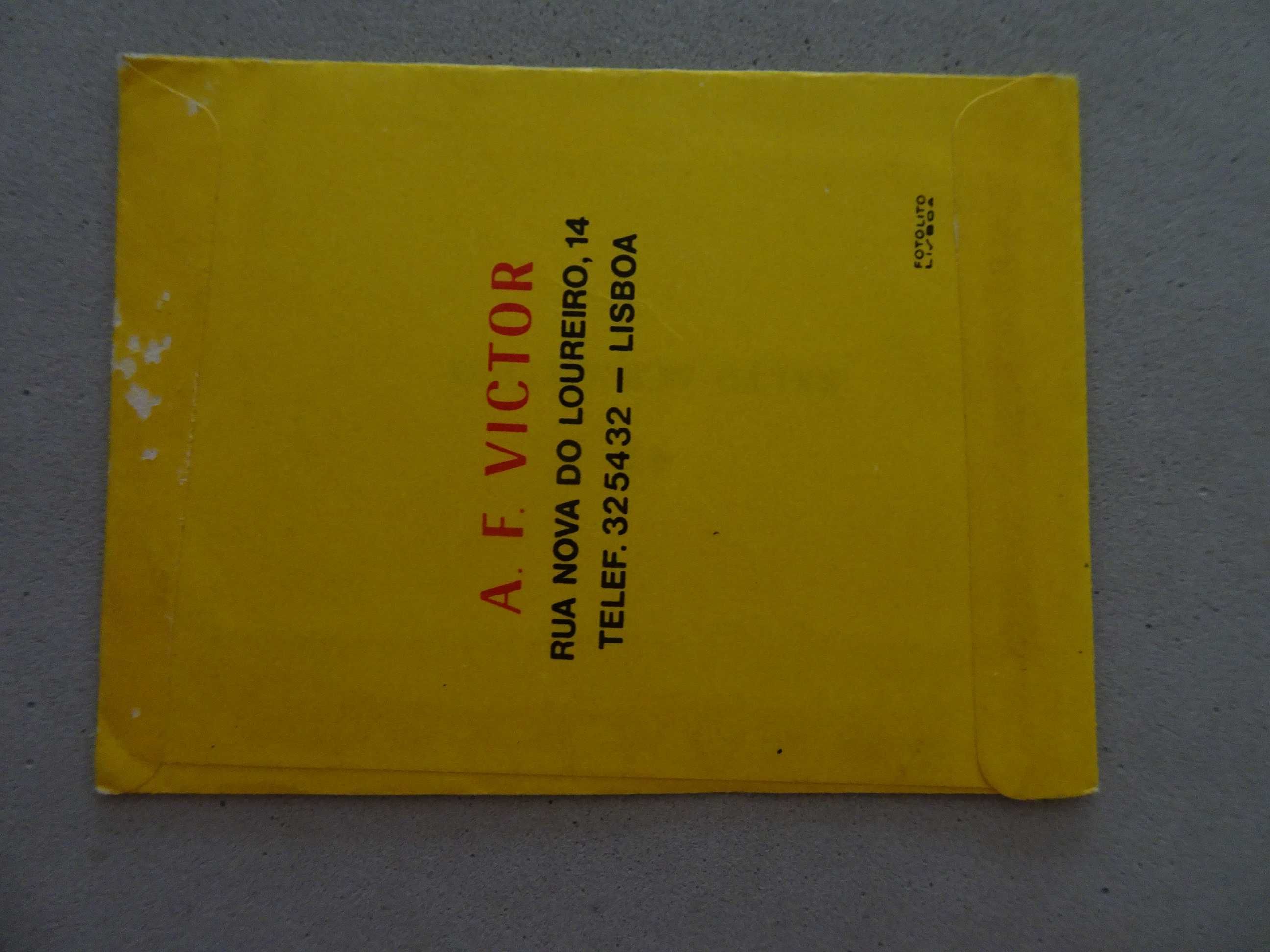 Carteira de cromos fechada Vietnam Vo Artes Marciais