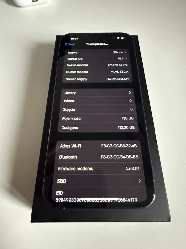 iPhone 13 Pro 128gb Sierra Blue Bateria 100%