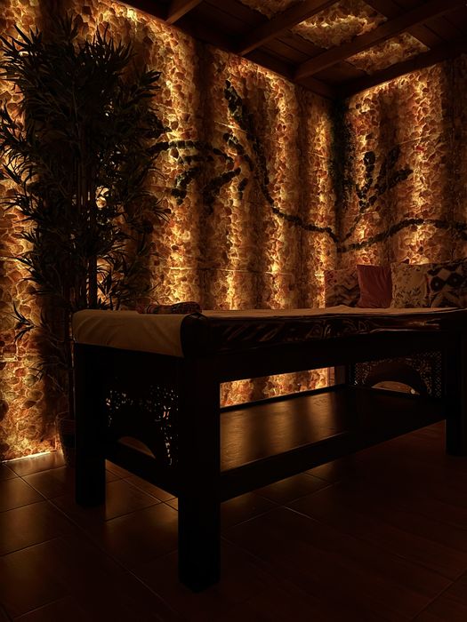Masaż  w grocie solnej z sauną fińską