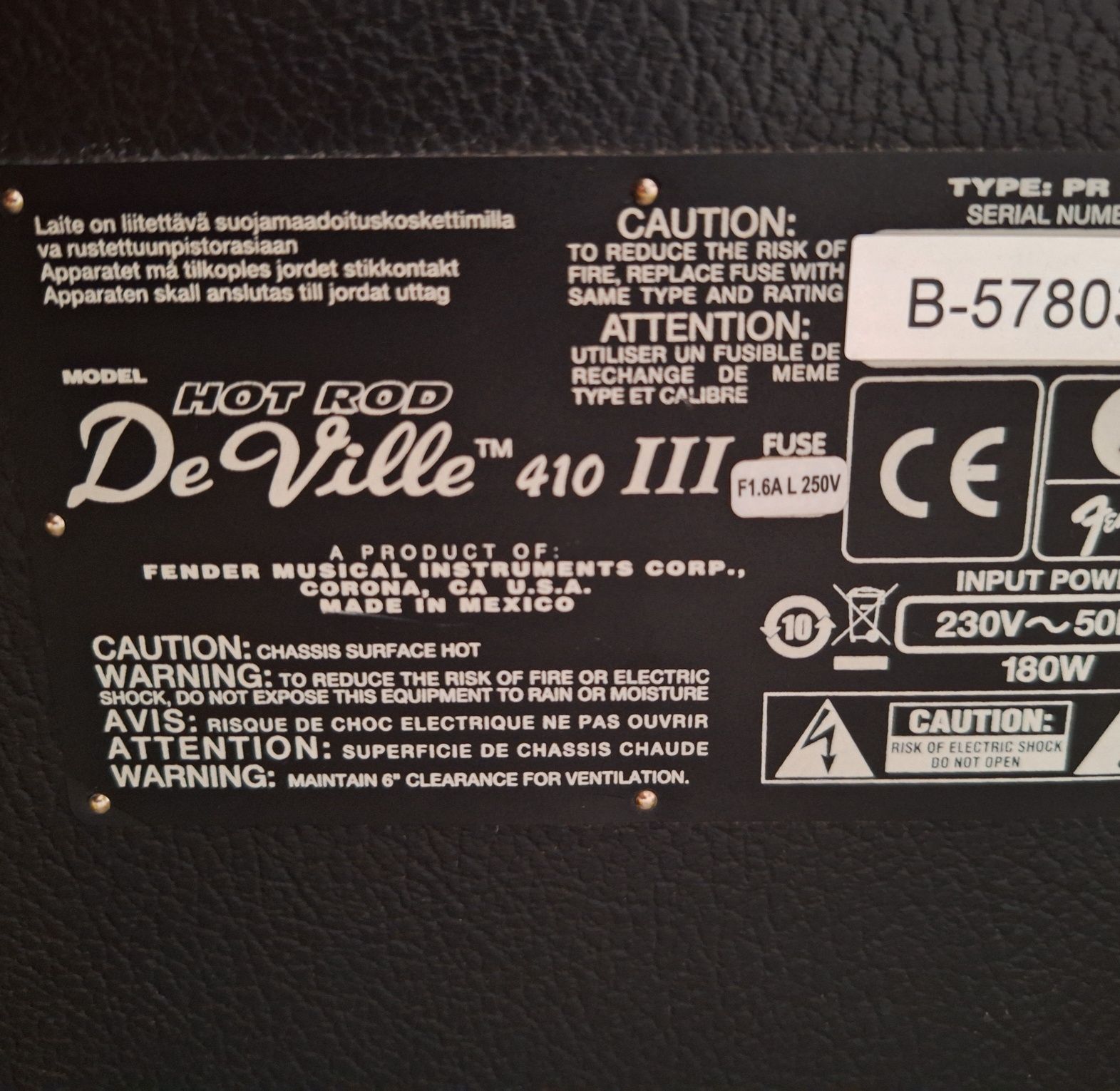 Fender Hot Rod Deville 410 III - 60w