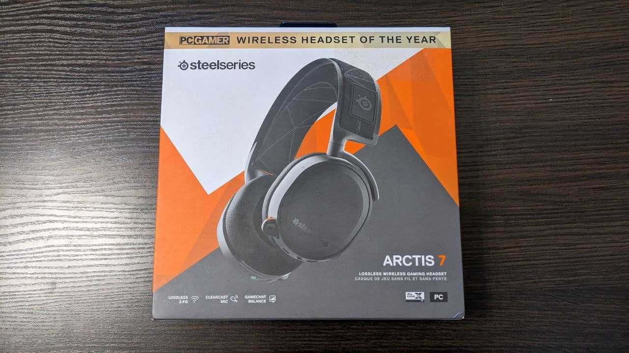 Безпровідні ігрові навушники STEELSERIES ARCTIS 7 (61505)