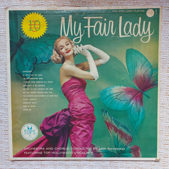 My Fair Lady Lew Raymond 1957 US (VG+/G-)