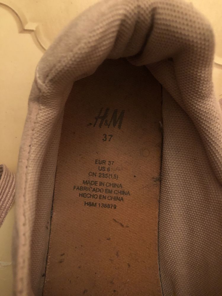 продам кеды h&m