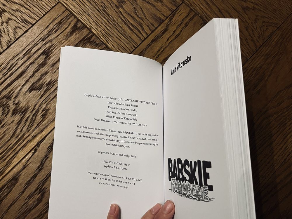 Książka Babskie Fanaberie, Ania Witowska, NOWA!! Idealny stan!