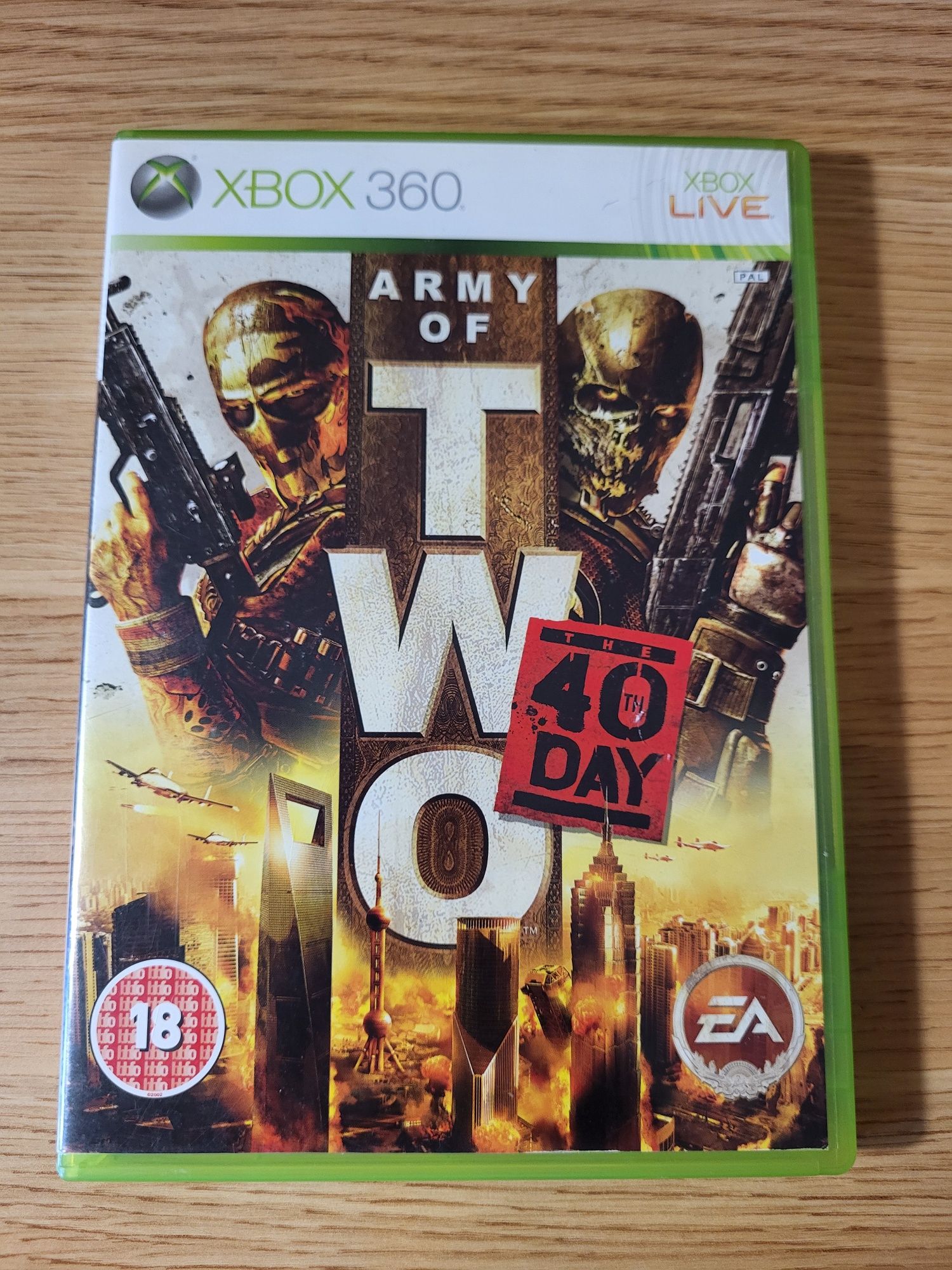 Army of Two the 40th day gra xbox 360