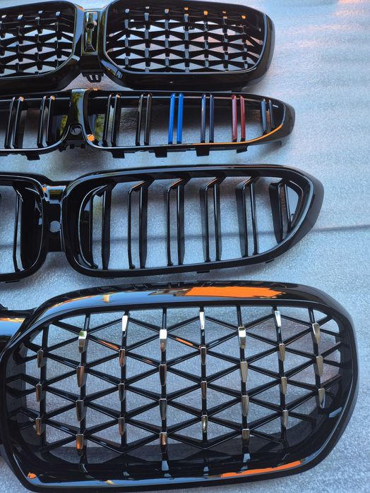 Решетка радиатора BMW X1 X3 X5 3/4/5 гриль ноздри