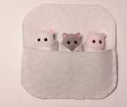 Тройняшки сильвашки аналог  Sylvanian Families флокс кошеня котики зай