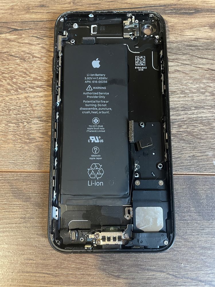 Iphone 7 корпус со шлейфами + батарея