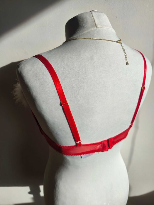 Świąteczny stanik w rozmiarze 75D, uroczy wyjątkowy design