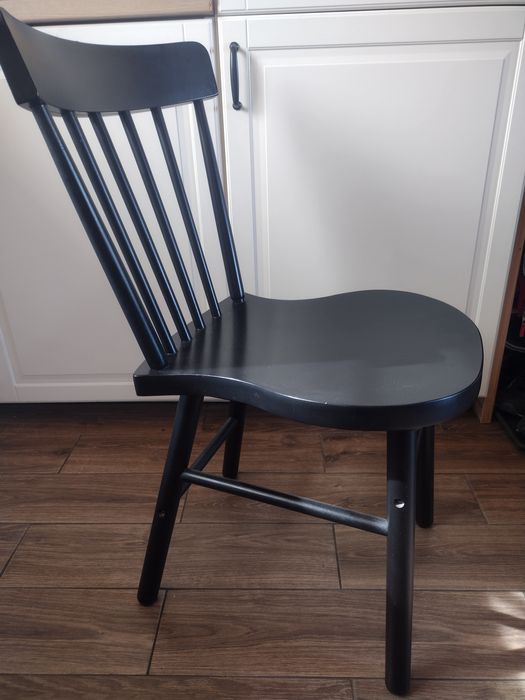 Krzesła Ikea Norraryd czarne
