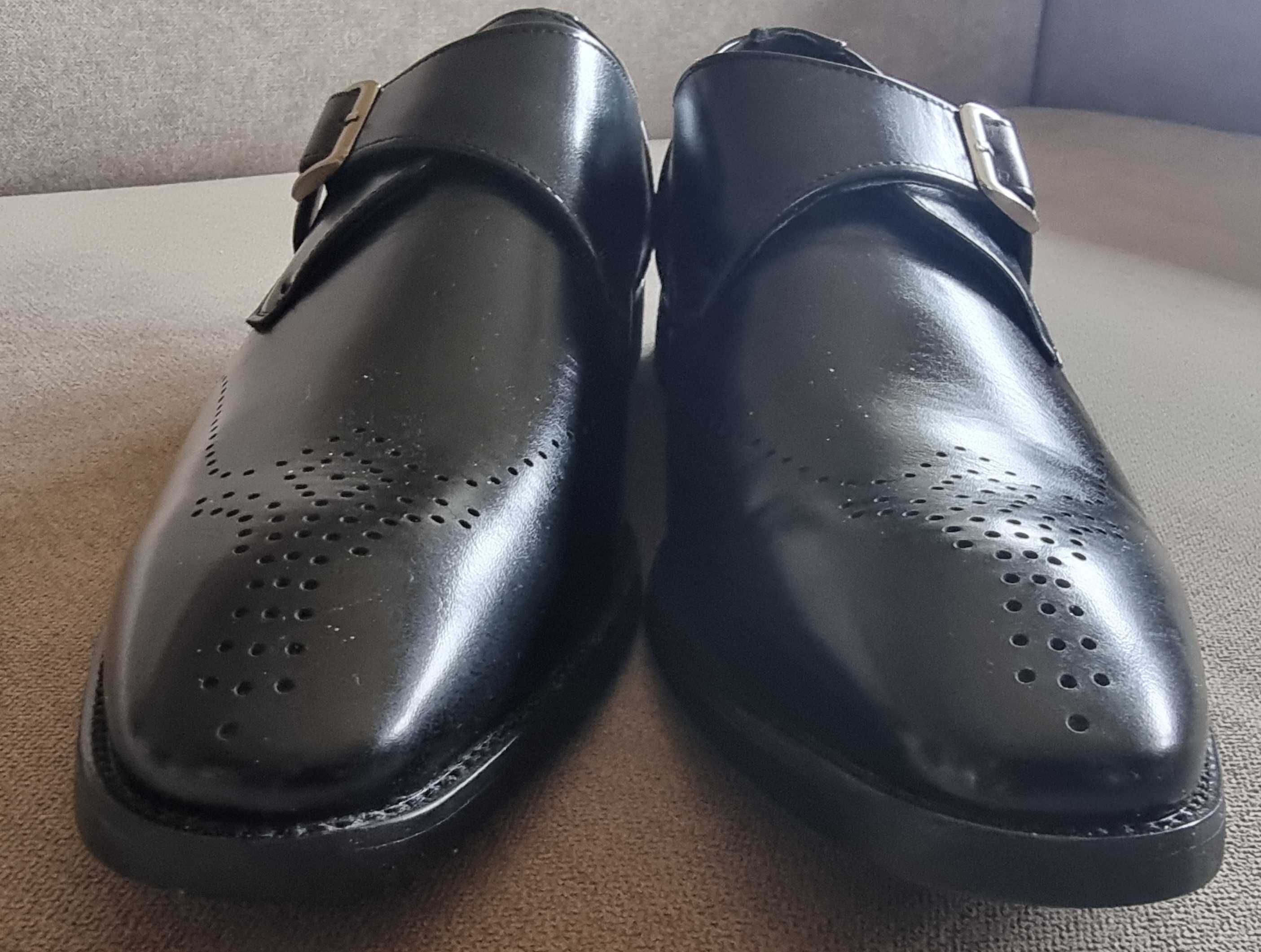 Eleganckie buty ślubne, wizytowe rozmiar 47