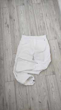 Spodnie damskie, białe 40