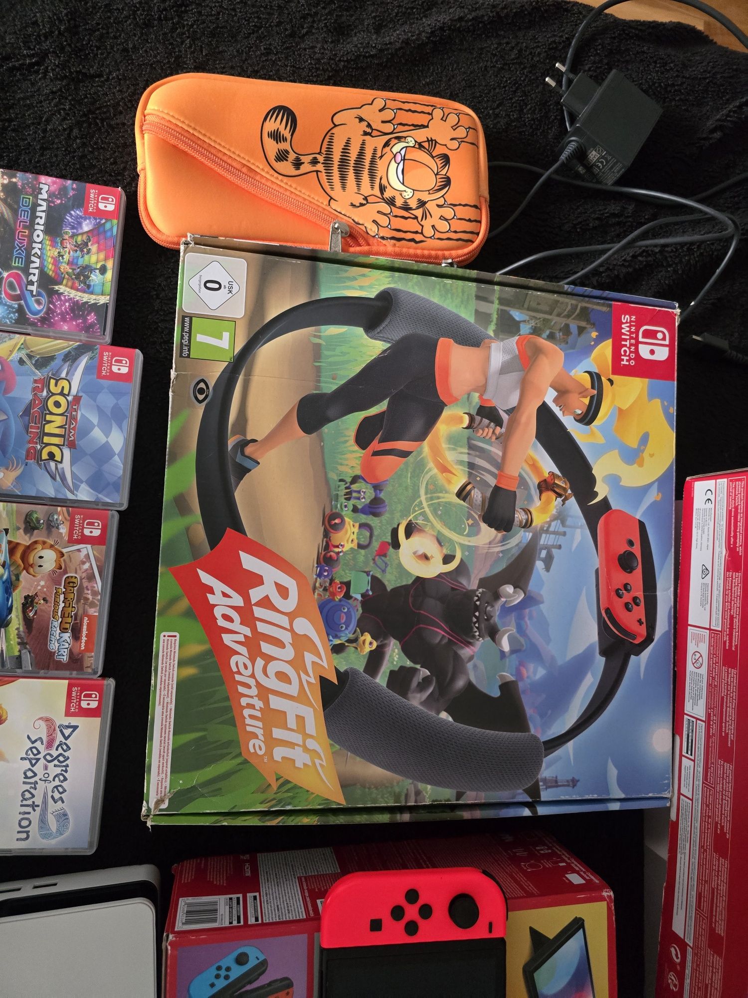 Pack nintendo switch e mario karts