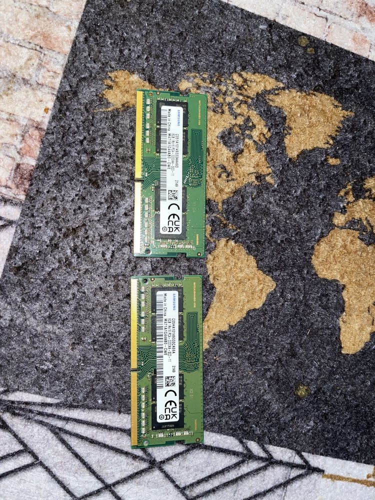 Оперативна памʼять ОЗУ Samsung 2 x 8gb ddr4 SO-DIMM 3200 cl22 1Rx16