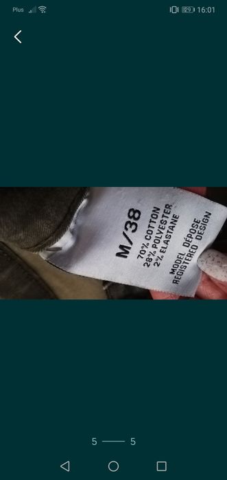 Spodnie moro oliwkowe