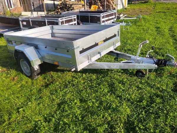 Нові оцинковані причепи причіпи