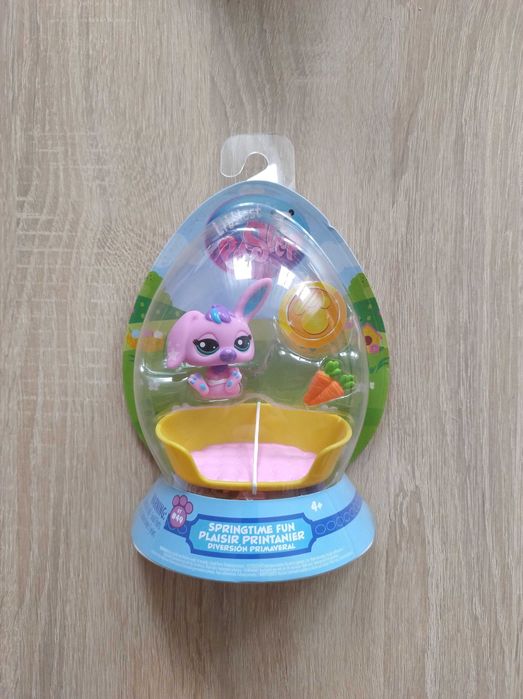 NOWA figurka Littlest Pet Shop Springtime Fun LPS królik kolekcja