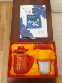 Подарочный набор ВАН ЯН фарфоровый заварник чая
