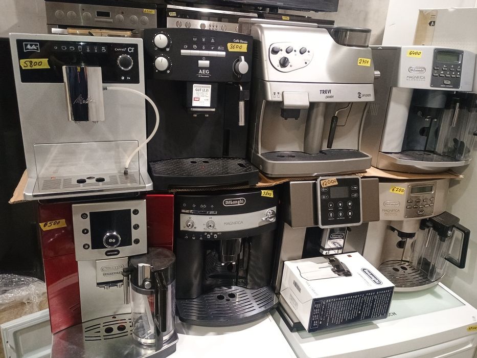 Кавоварки. Перевірені. Гарантія. Delongi, Saeko, Mellita. Делонґі,