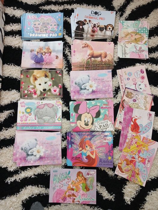 Альбом для малювання.  Альбом для рисования.