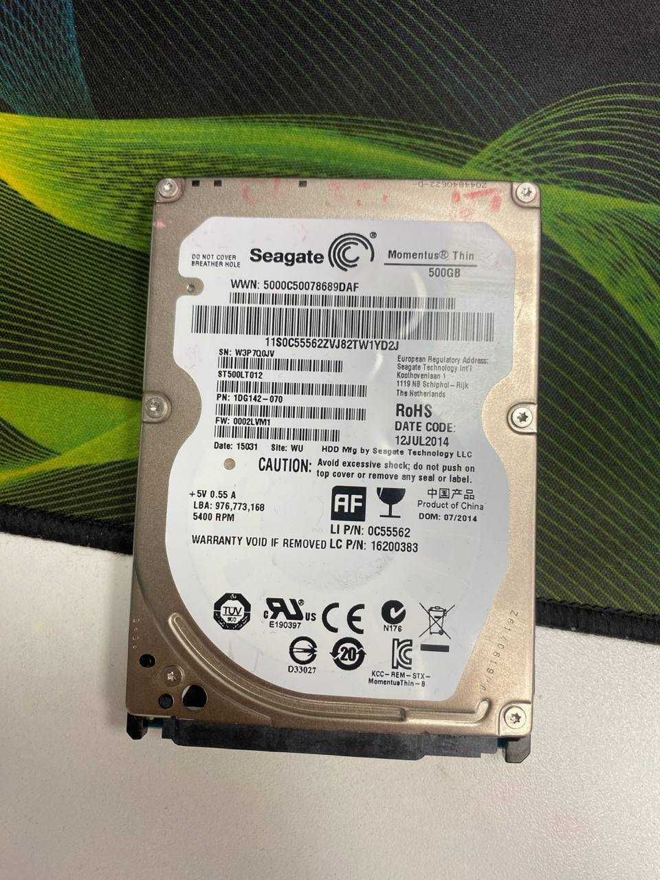 HDD Жесткий диск на 500 гб