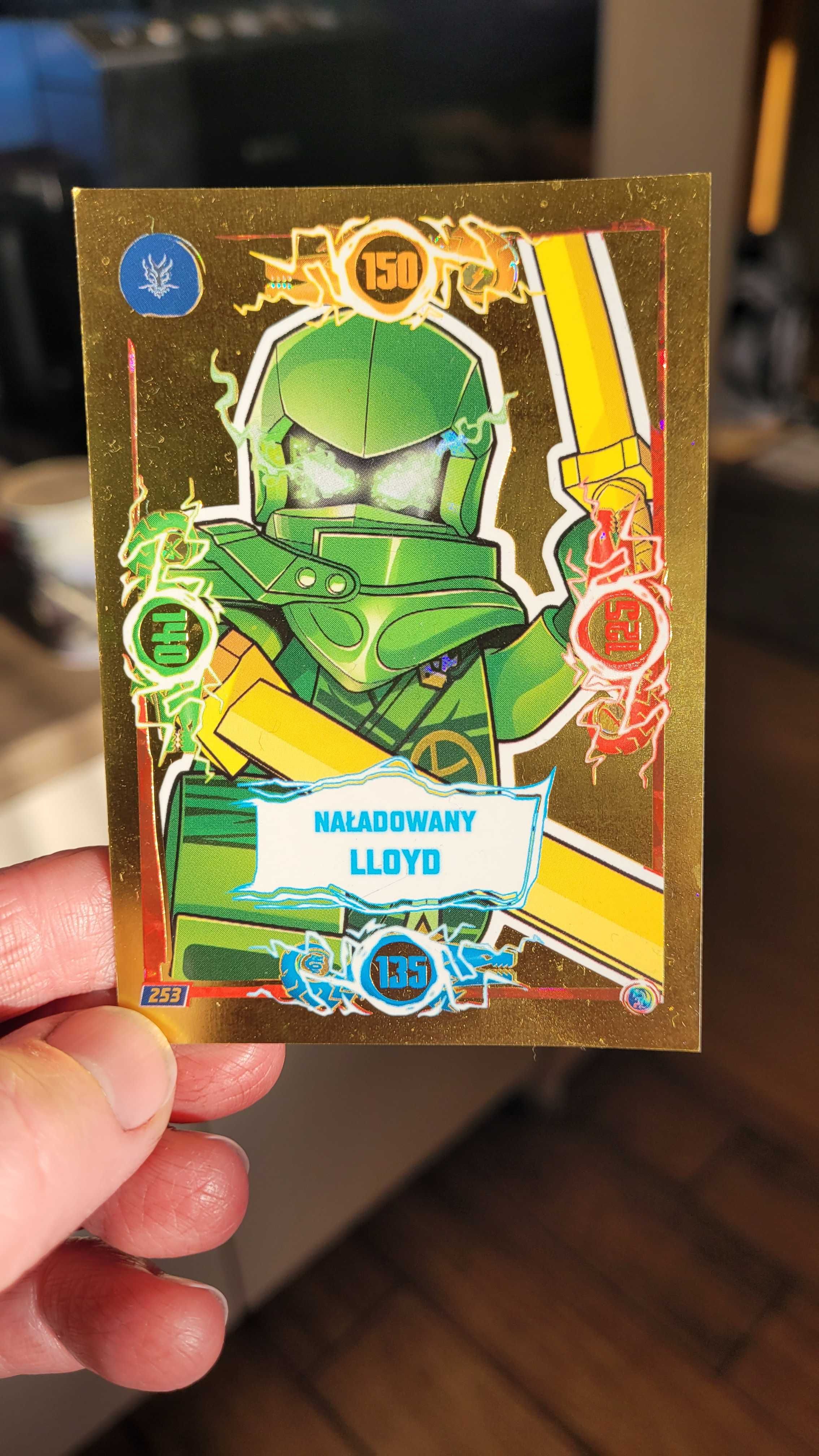 Naładowany Lloyd karta Ninjago