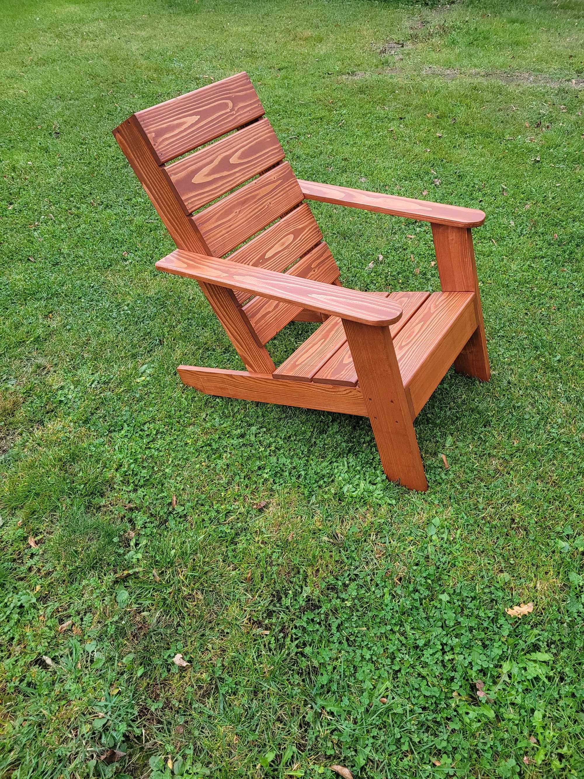 Садове крісло. Крісло дерев'яне, ручної роботи Адірондак