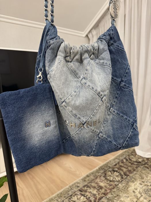 Сумка Chanel джинсовая