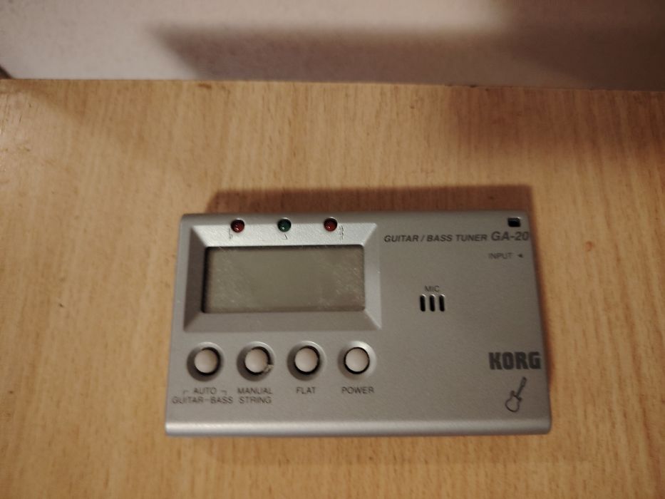 Тюнер для гитары korg ga20