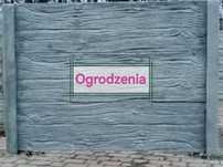 Ogrodzenia betonowe montaż płoty beton montaż