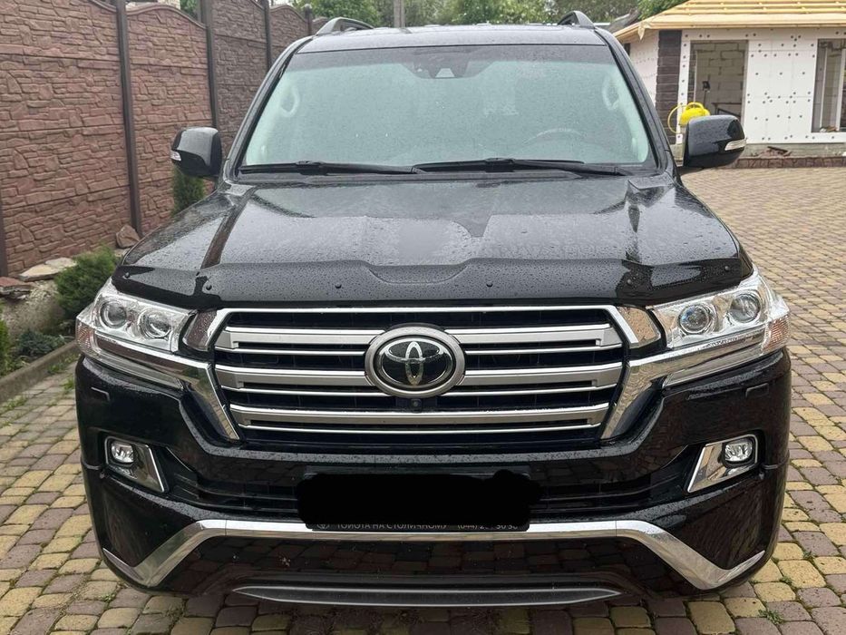 Toyota LandCruiser 200 2015+  Дефлектор капота (мухобойка) EuroCap