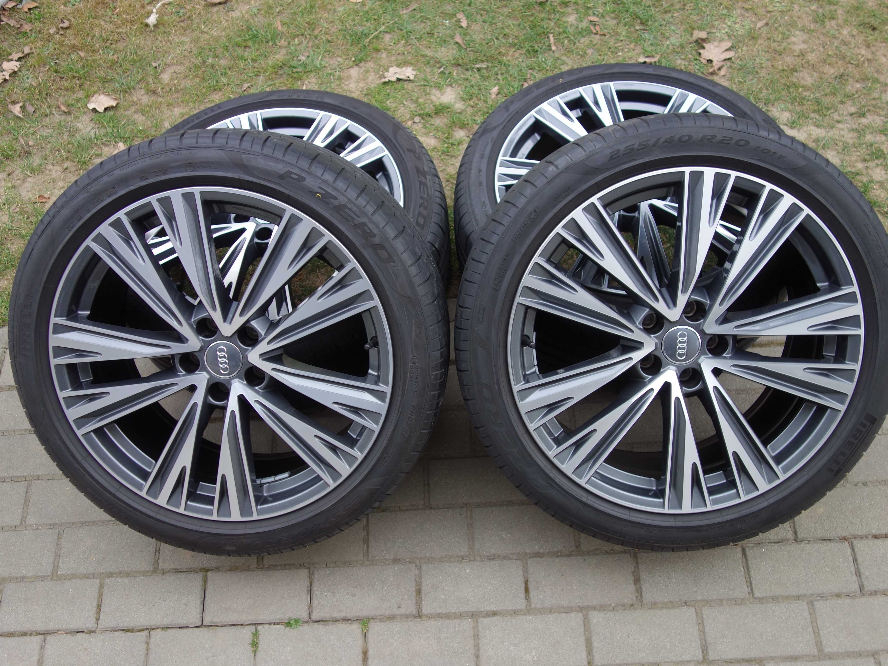 Koła AUDI A6 S6 C8 A8 A7 4K 20'' PIRELLI Jak NOWE!!