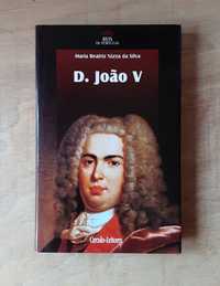Livro "D. João V" da coleção Reis de Portugal