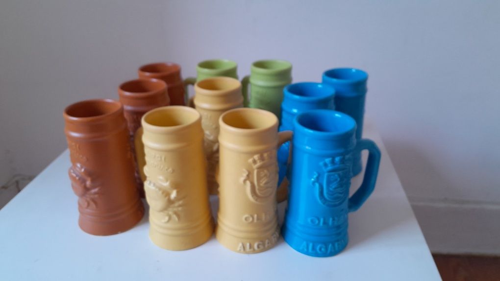 Canecas do festival de marisco de Olhão