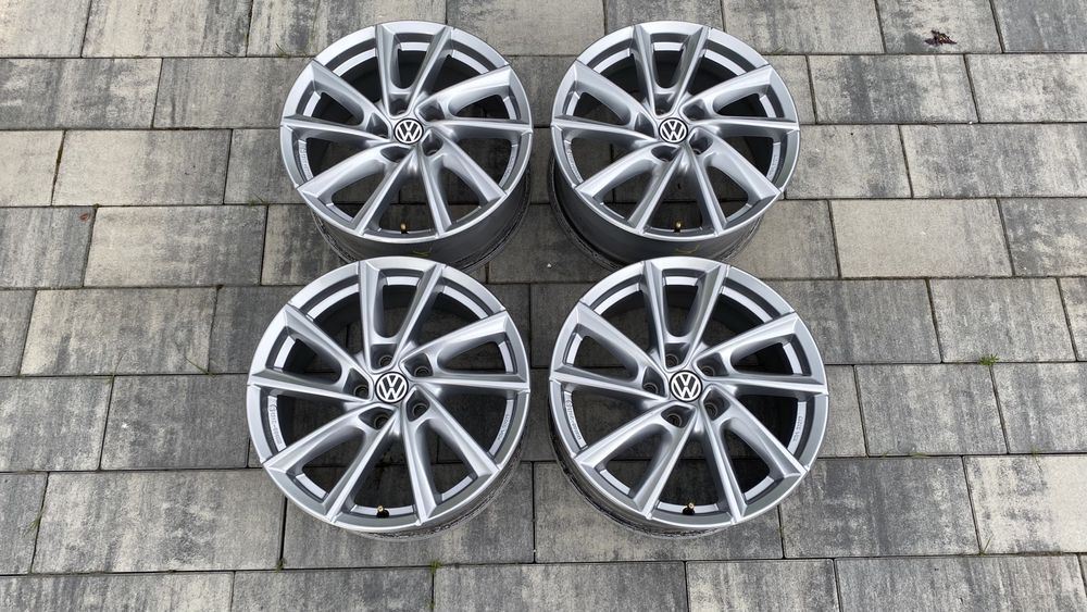 Felgi aluminiowe Borbet do VW 5x112 17 cali Passat Tiguan T-Roc
