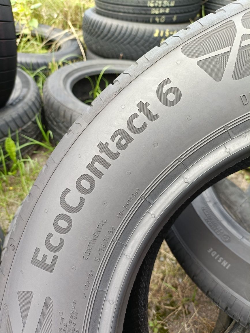 185/65r15 Continental EcoContact 6 z 2021r 6mm jak nowe