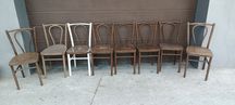 Krzesła Drewniane Thonet Radomsko 8 sztuk