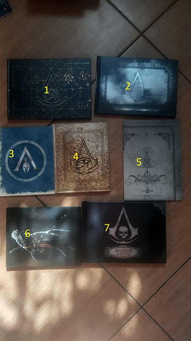 Gadżety, Akcesoria, Dodatki z gier z serii Assassin's Creed