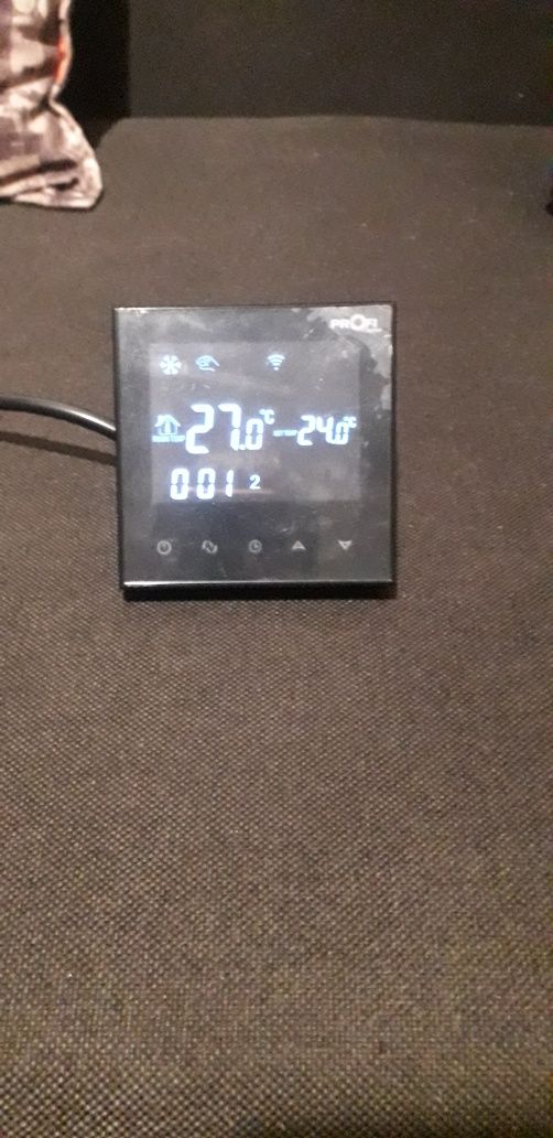 Терморегулятор Profi Therm Wi-Fi Onyx Black