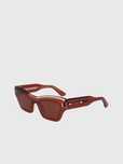 Nowe i oryginalne Okulary Przeciwsłoneczne Typu Butterfly CK23503S