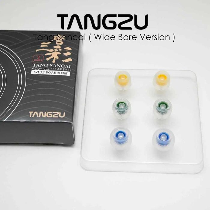 ‼️ Tangzu Tang Sancai Wide Bore - сменные амбушюры IEM's наушников