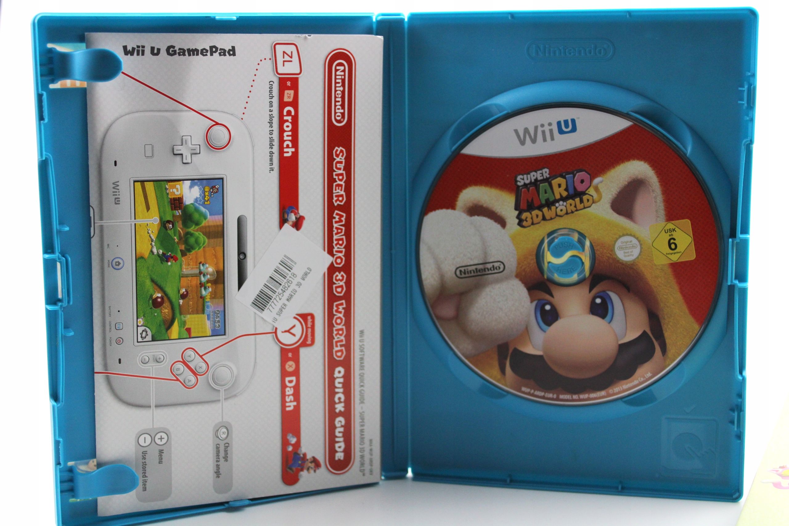 Super Mario 3D World Nintendo Wii U Lmitowana !