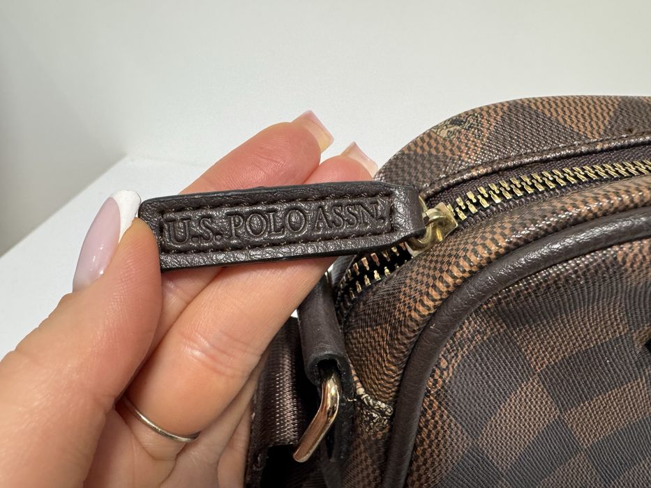 Сумка U.S. Polo ASSN Ralph Lauren Ральф Лорен Поло Шкіряна Кожа