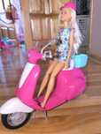 Skuter Barbie z lalką