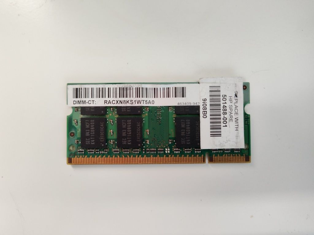 RAM typ ddr2-800 do laptopa