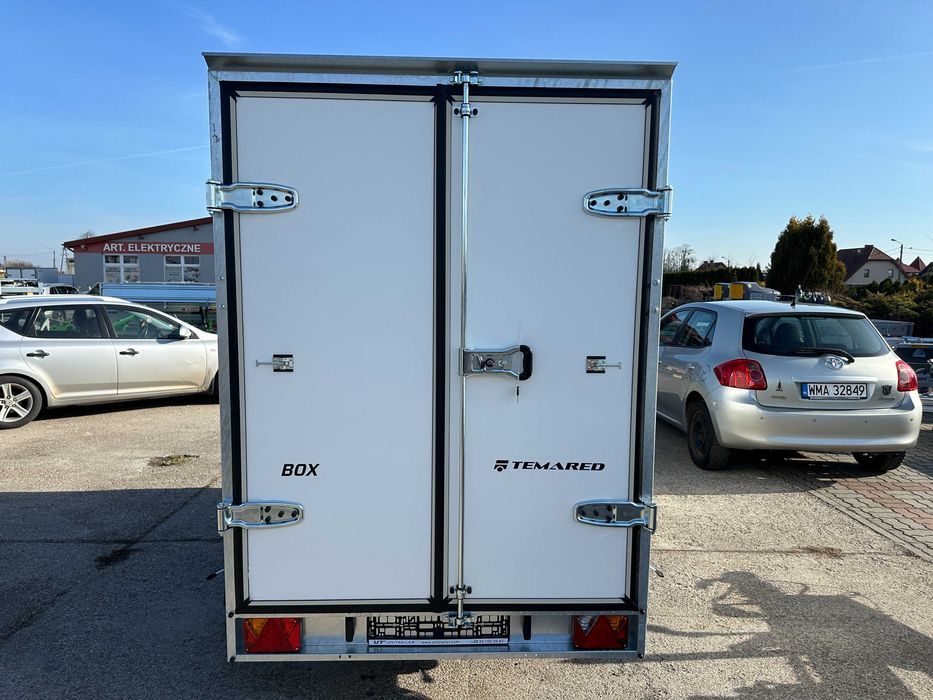 Przyczepa kontener 300x150x180 Temared BOX 3015/2 DMC:2000KG WYPRZEDAŻ