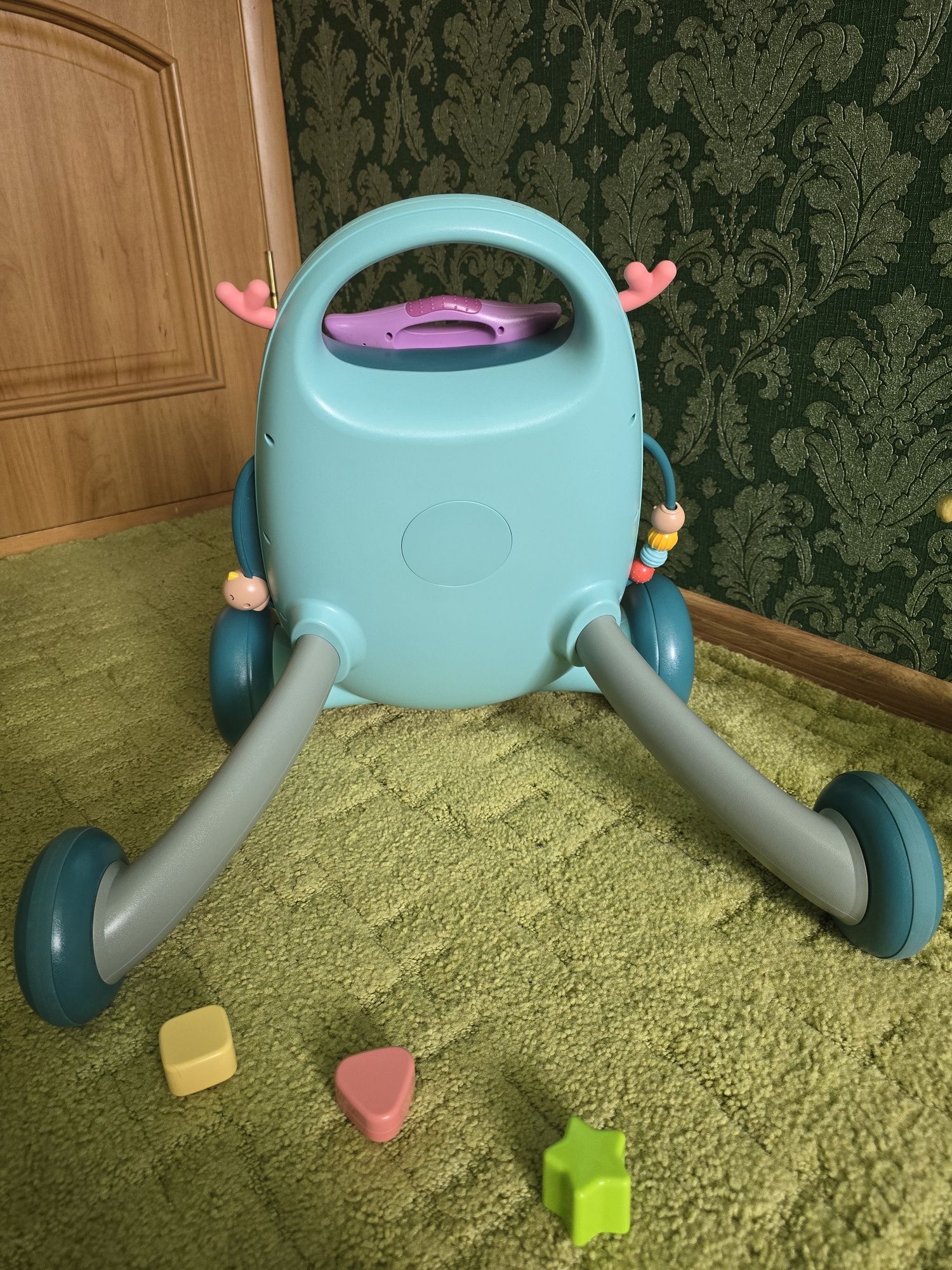 Каталка-ходунки El Camino Baby Walker + в подарунок намет(домик)