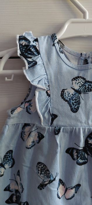 Sukienka H&M, roz. 80 (9-12 miesięcy)