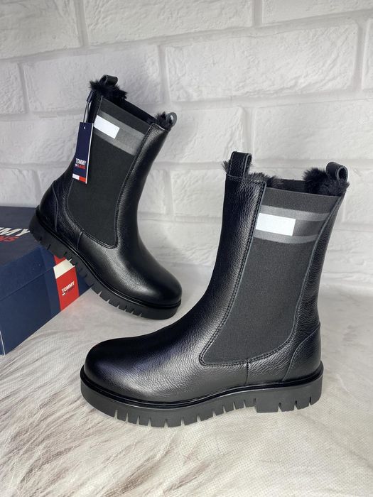 Зимові чоботи  челсі Tommy Hilfiger 38 р