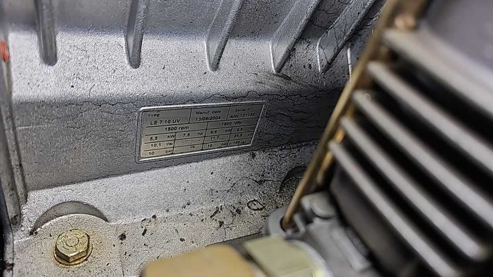 Kompresor Sprężarka Atlas Copco LE7 + zestaw